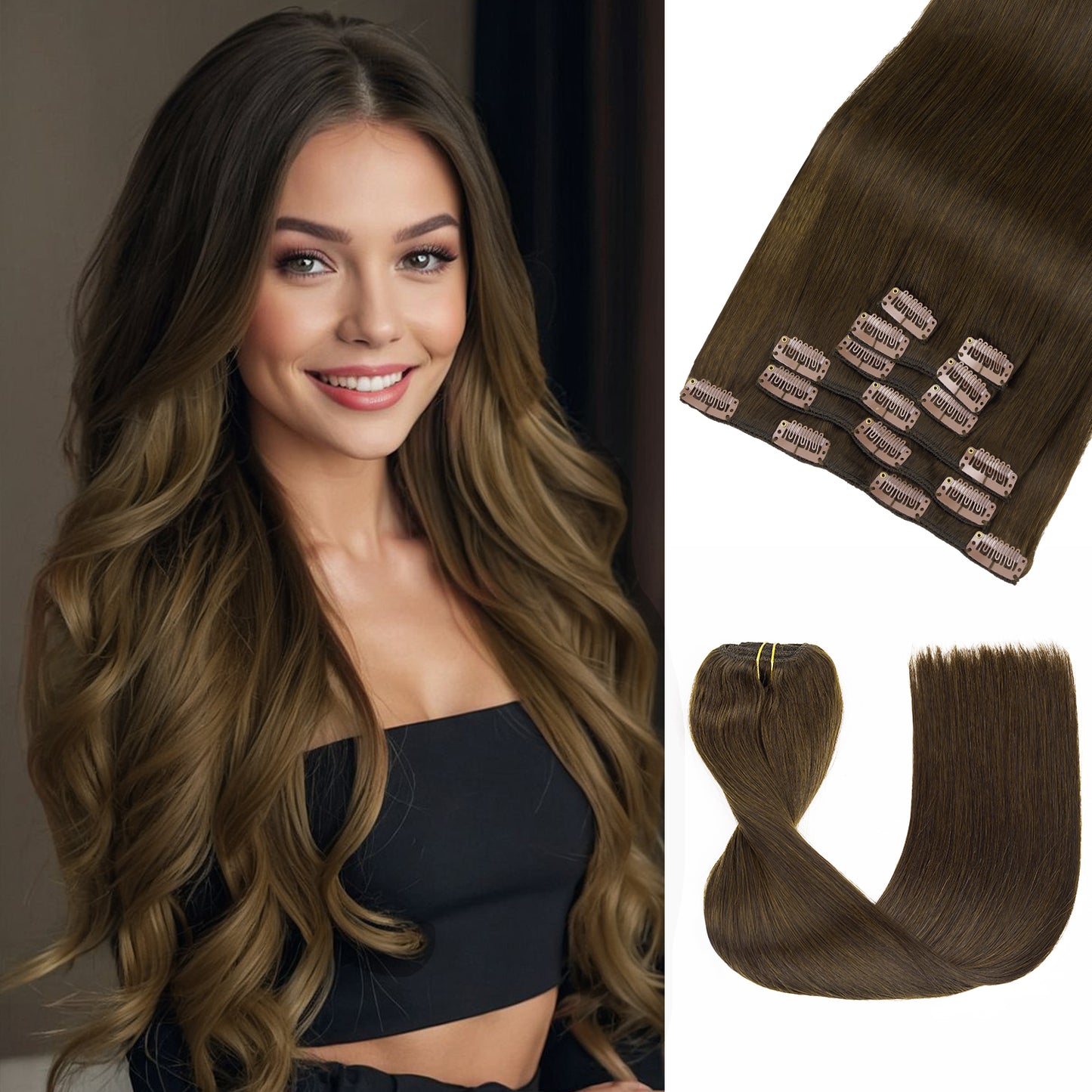 Hair Extensions: Clip-in