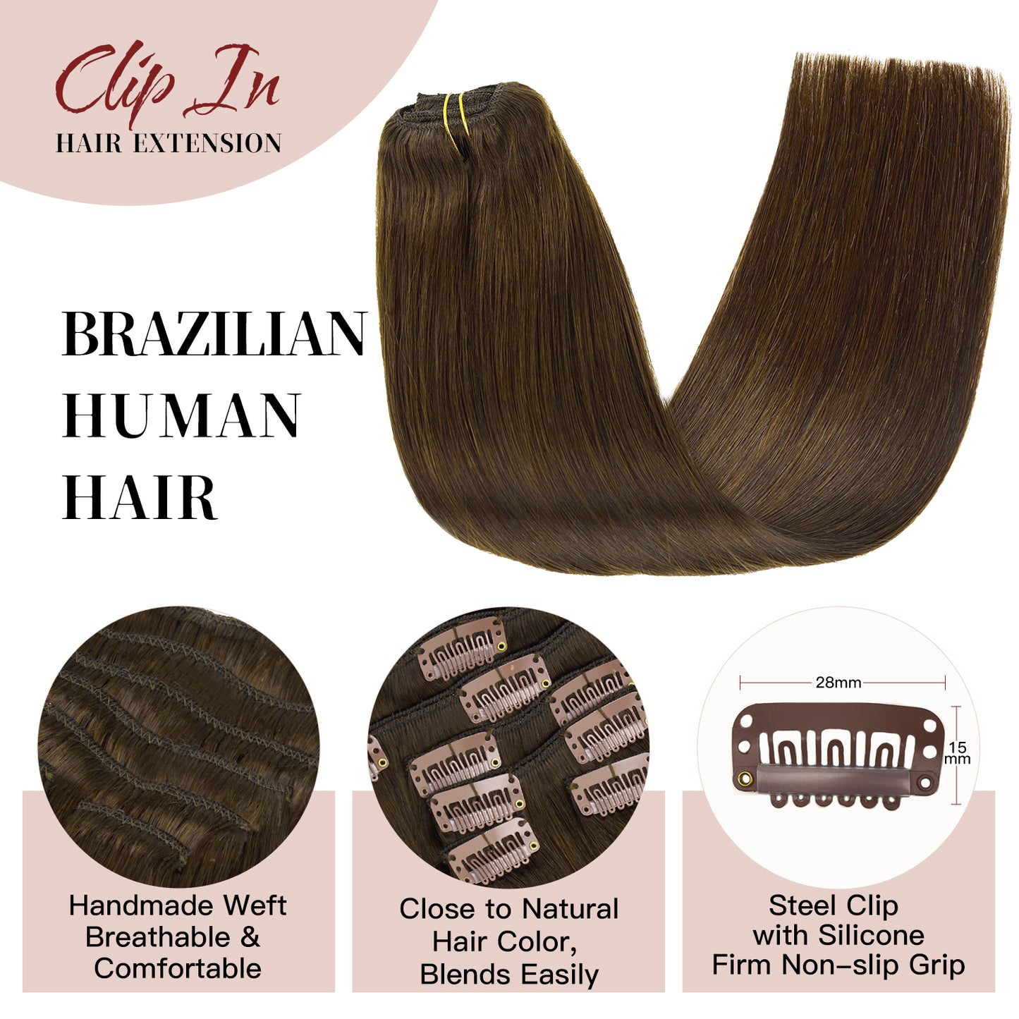 Hair Extensions: Clip-in