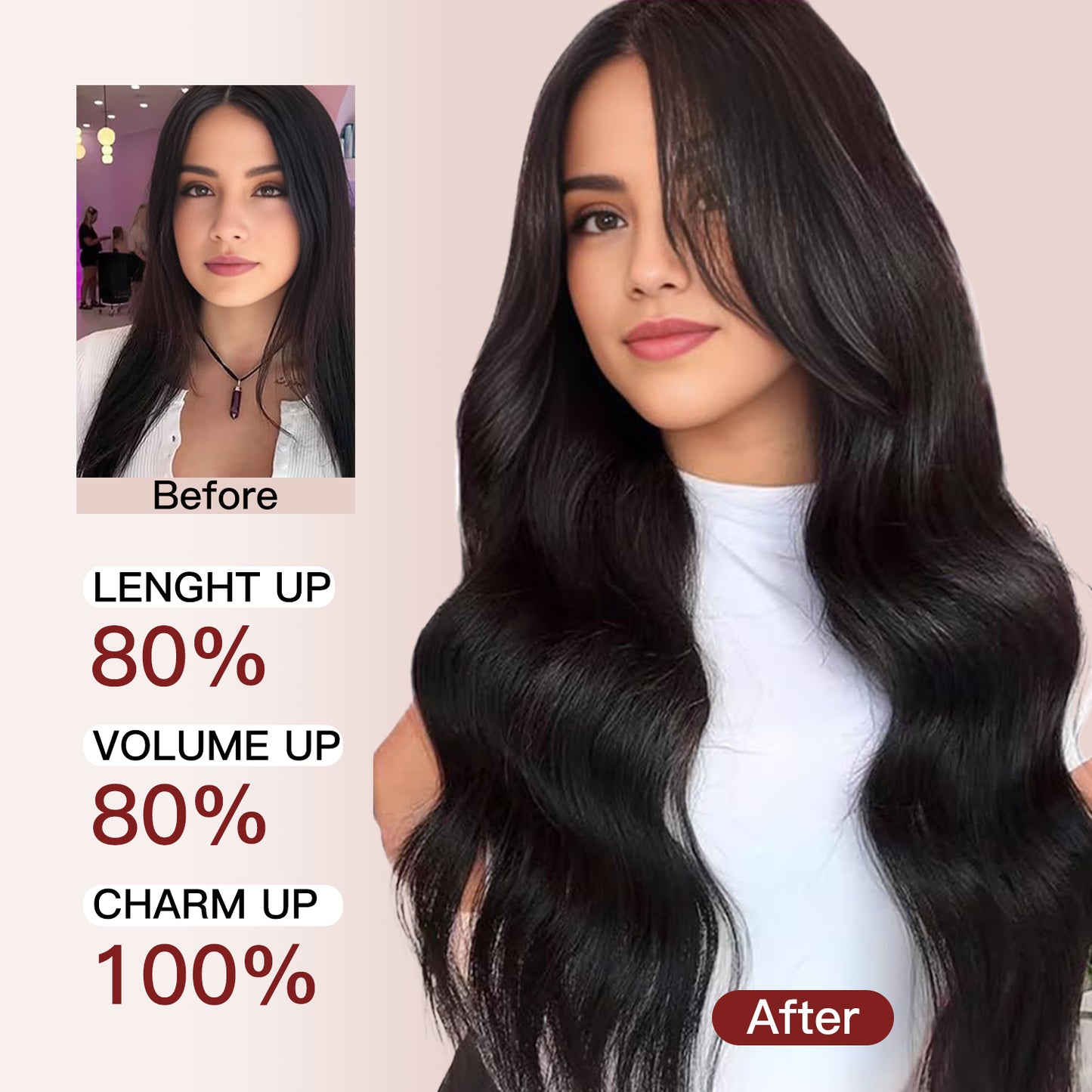 Hair Extensions: Clip-in