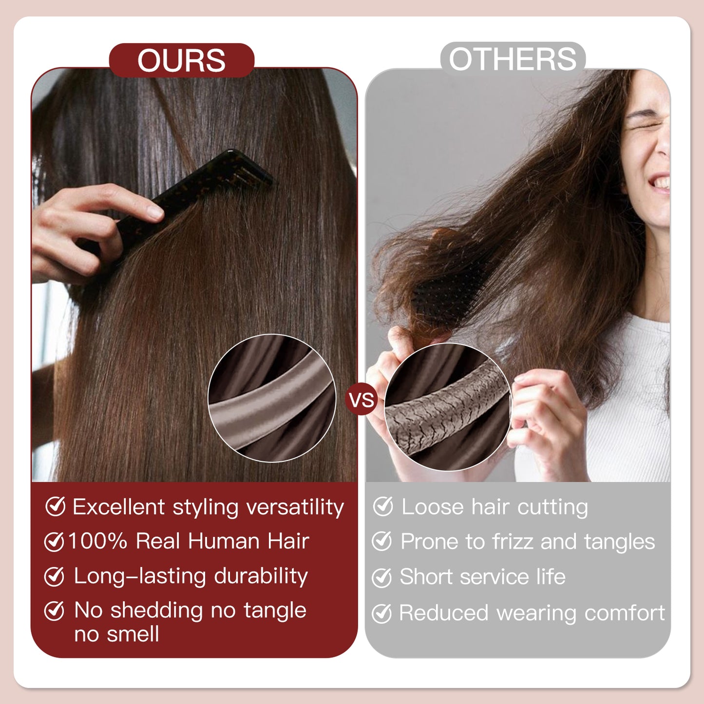 Hair Extensions: Clip-in